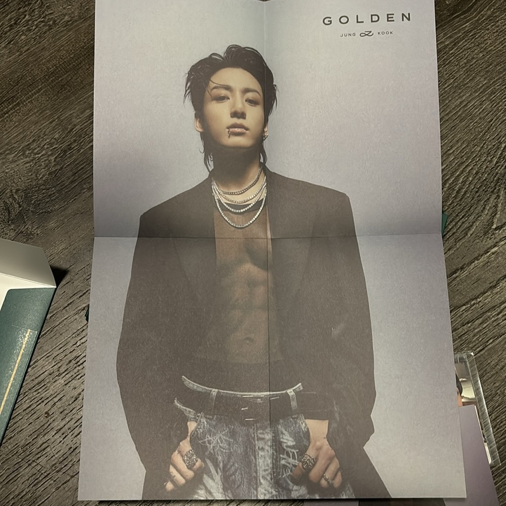 BTS Jungkook Golden Album SHINE - Picture 4 of 5